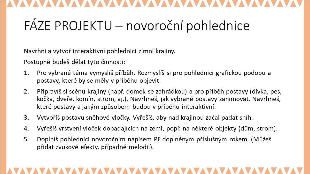 fáze projektu