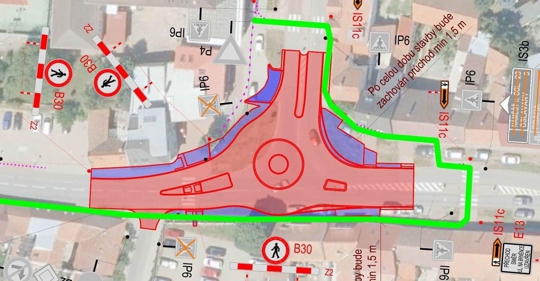 Situační mapa