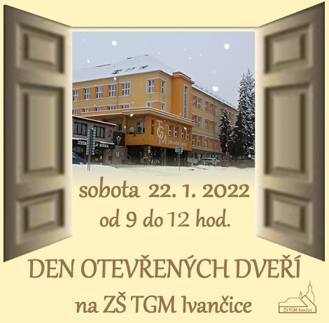 Den otevřených dveří na ZŠ TGM Ivančice