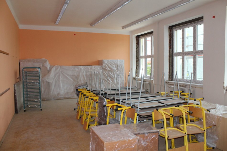 Rekonstrukce ZŠ TGM Ivančice 2015