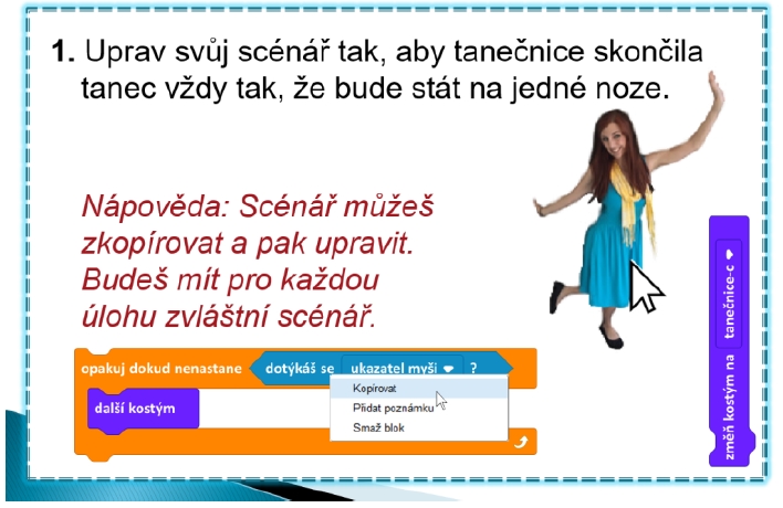 Scratch - tanec 3