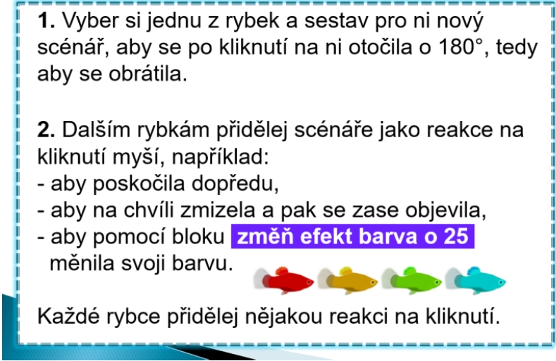 Scratch - akvárium II