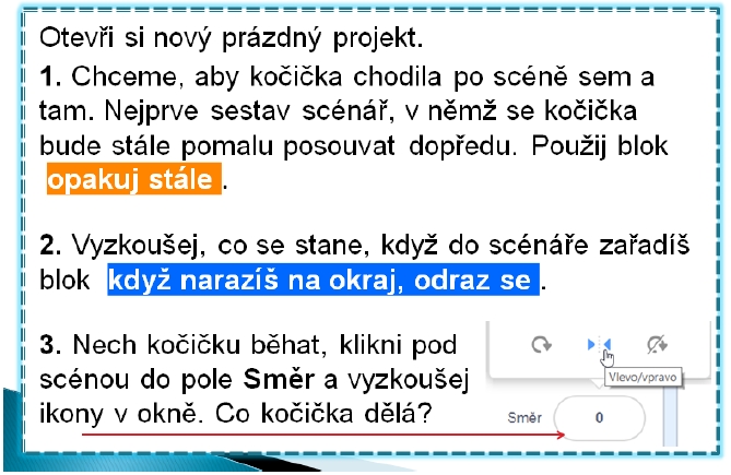 Scratch - kočka
