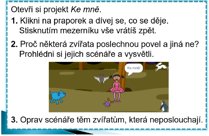 Scratch - ke mně 1