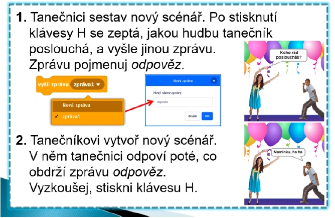 Scratch - tanec 1