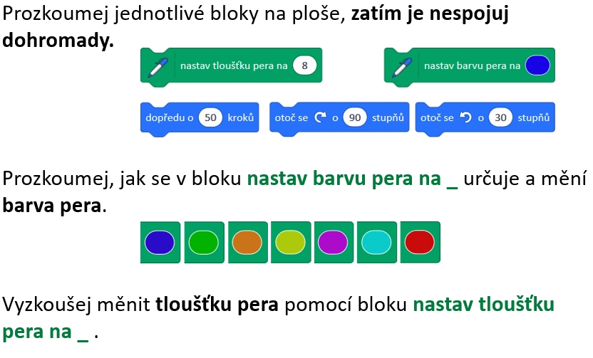 Bádání 1 - pero 1