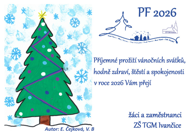 PF 2026 - ZŠ TGM Ivančice