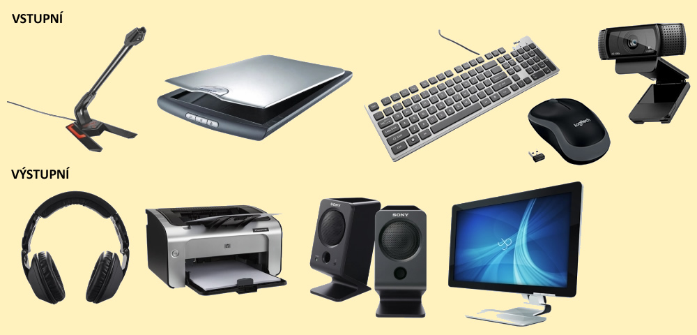 obrázek zařízení kolem PC